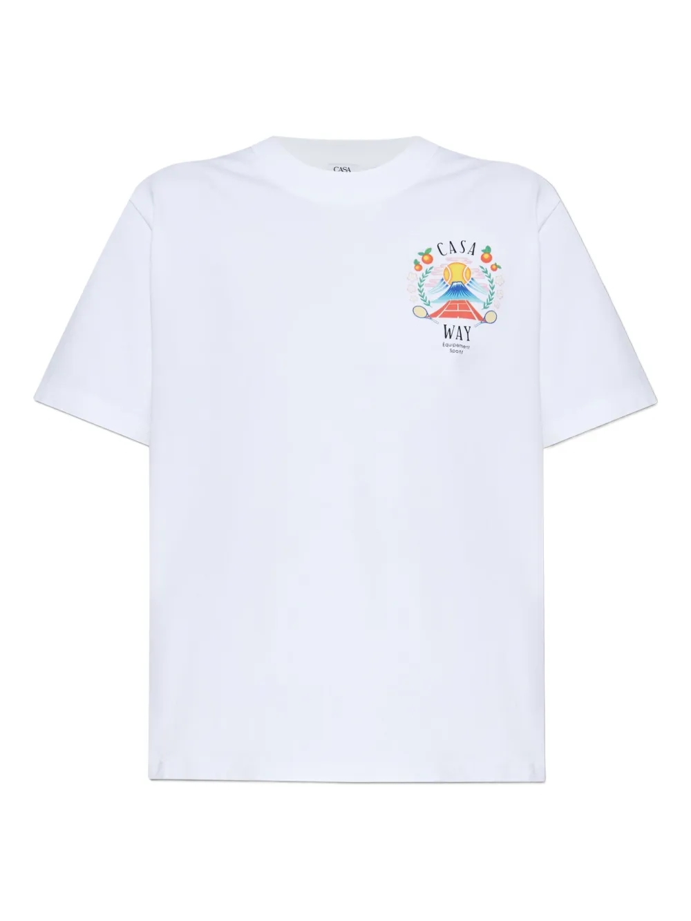 Casablanca Casa Way graphic-print T-shirt front view